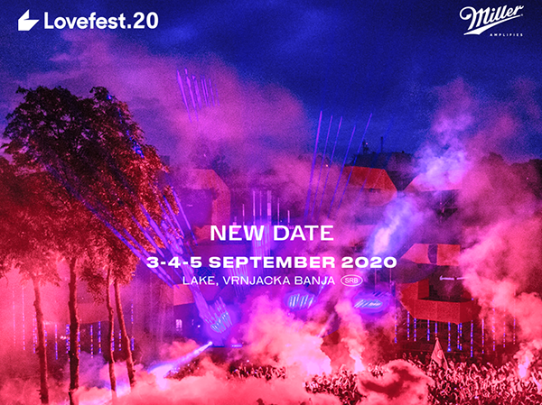 Lovefest odložen za septembar